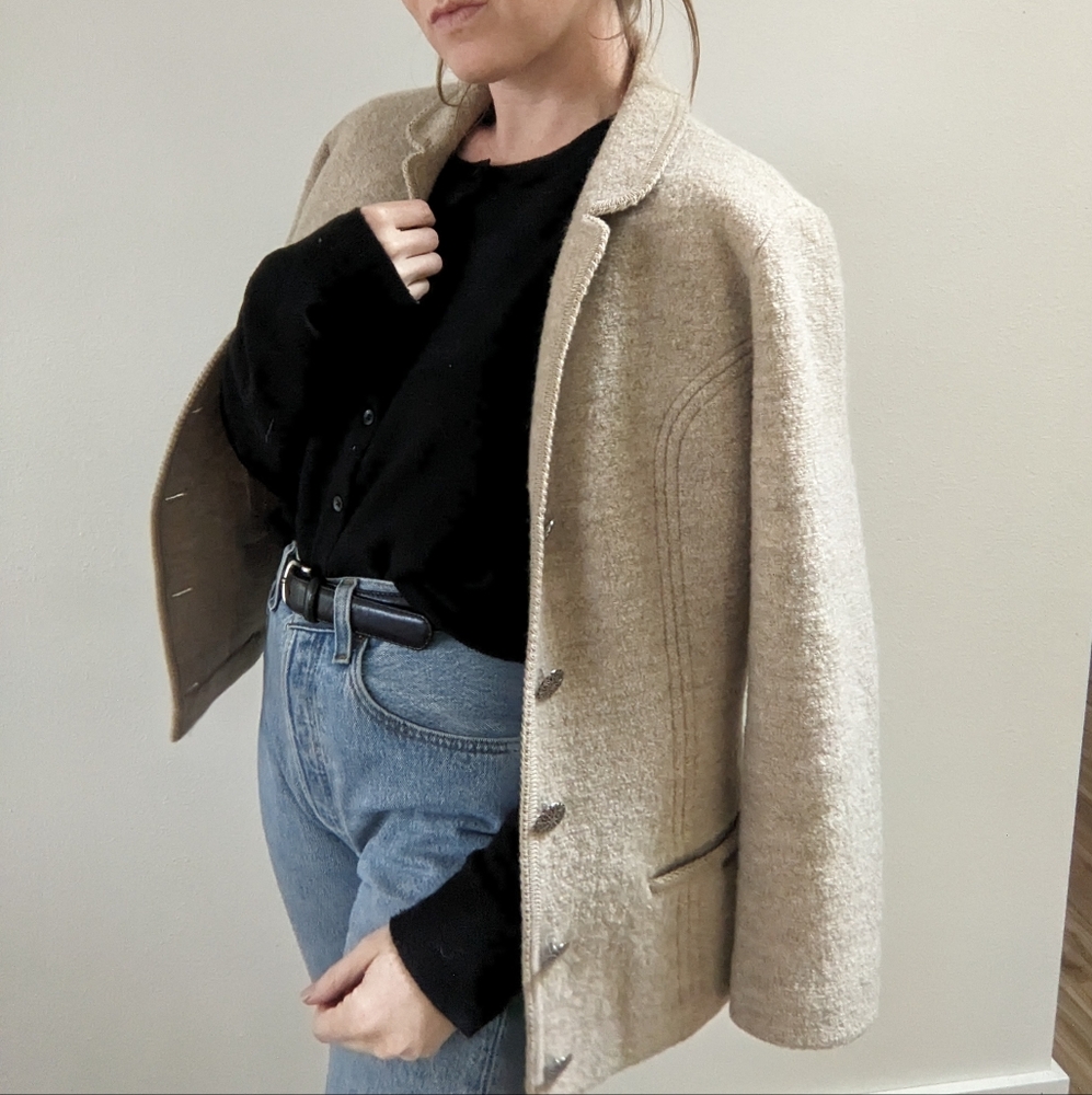 Women's Beige Blazer